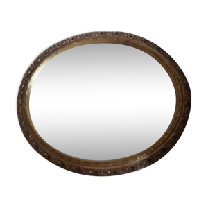 miroir doré 70x80cm