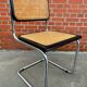 Set of 4 vintage chairs model Cesca B32 in black and chrome