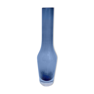 vase murano en verre - bleu
