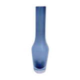 Murano vase in blue glass - design 1960