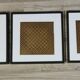 Vintage Optical Art Paintings - Victor Vasarely - Frames 40x40cm.