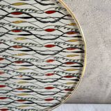 Gien earthenware round trivet