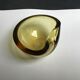 Empty pocket pocket glass Murano smoked yellow flavio poli art deco modernist