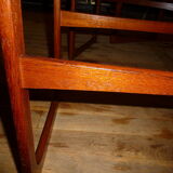 BR Gelsted Scandinavian teak nesting table BR Gelsted Denmark