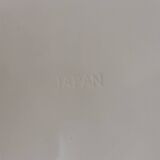 Ancien grand plat ovale en faïence japonaise 46cm