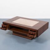 Table basse italienne moderne à double face de Tosi Mobili