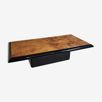 Table basse loupe d'orme