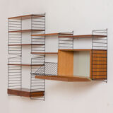 String wall unit from 1964 by Strinning, Sweden