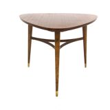 Table basse en acajou, Swedish Modern, Suède, 1940