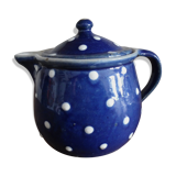 Former pea stoneware teapot