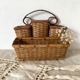 Mail rack vintage pencil holder