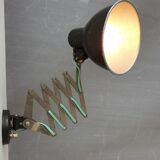 Accordion lamp 1950 push button on base