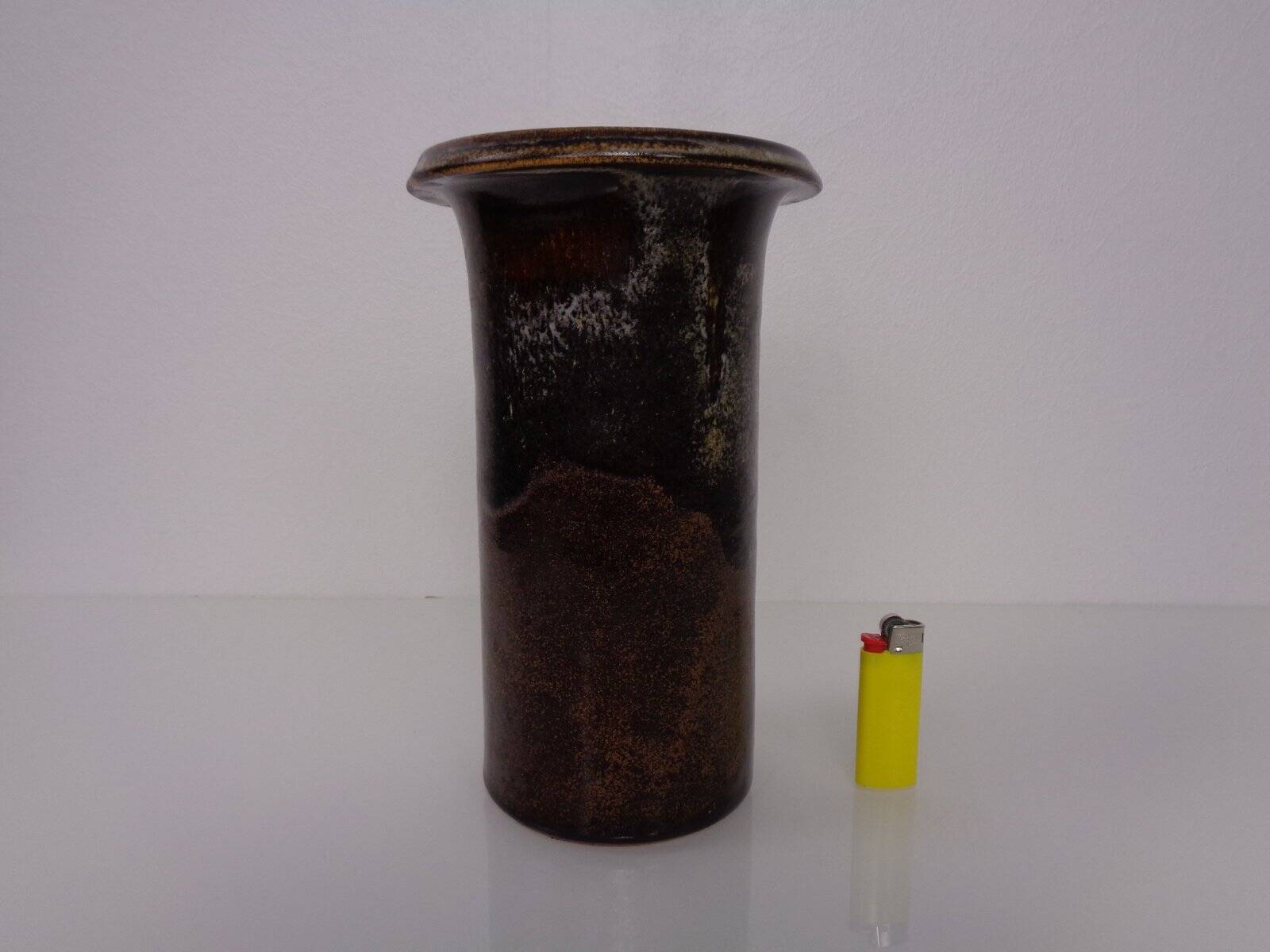 Danish Studio Ceramic Vase, 1960s