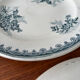 Saint-Amandinoise Margot dessert plates – Vintage iron earth fl