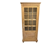 Raw wood Parisian display cabinet