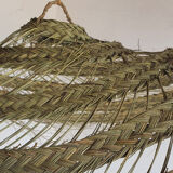 Doum pendant light in natural esparto