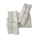 Ancient tablecloth, 12 embroidered towels monogram RD damasse de roses , friezes art deco