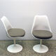 Set de deux chaises pivotantes Tulip par Eero Saarinen, Knoll
