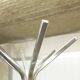 1960s industrial parrot coat rack chrome