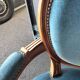 Pair of armchairs old medallion style louis xvi