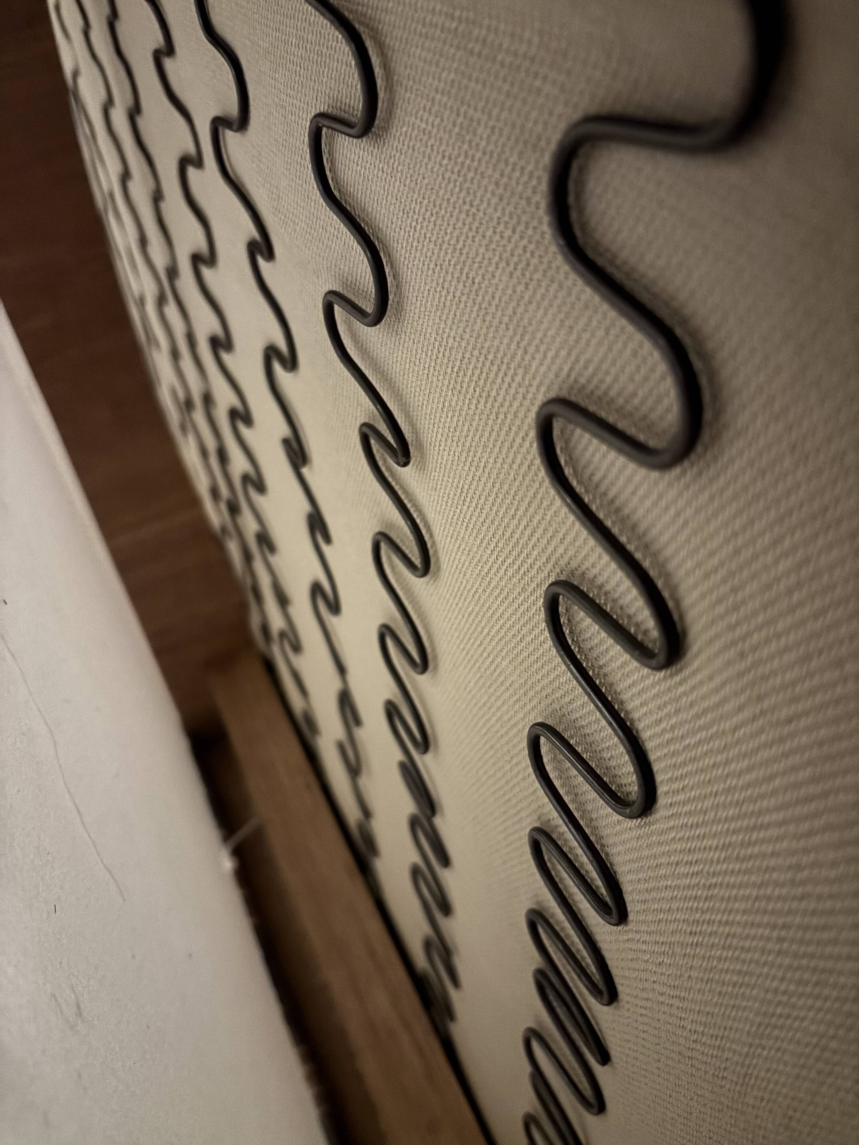 Classic vintage tufted canapé (2 seats)