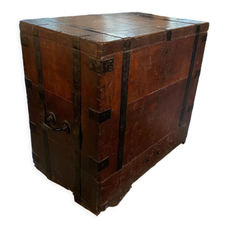 Old wood chest