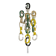 Applique contemporaine en verre style Venini, Italie