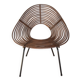 Fauteuil en rotin Rohé Noordwolde