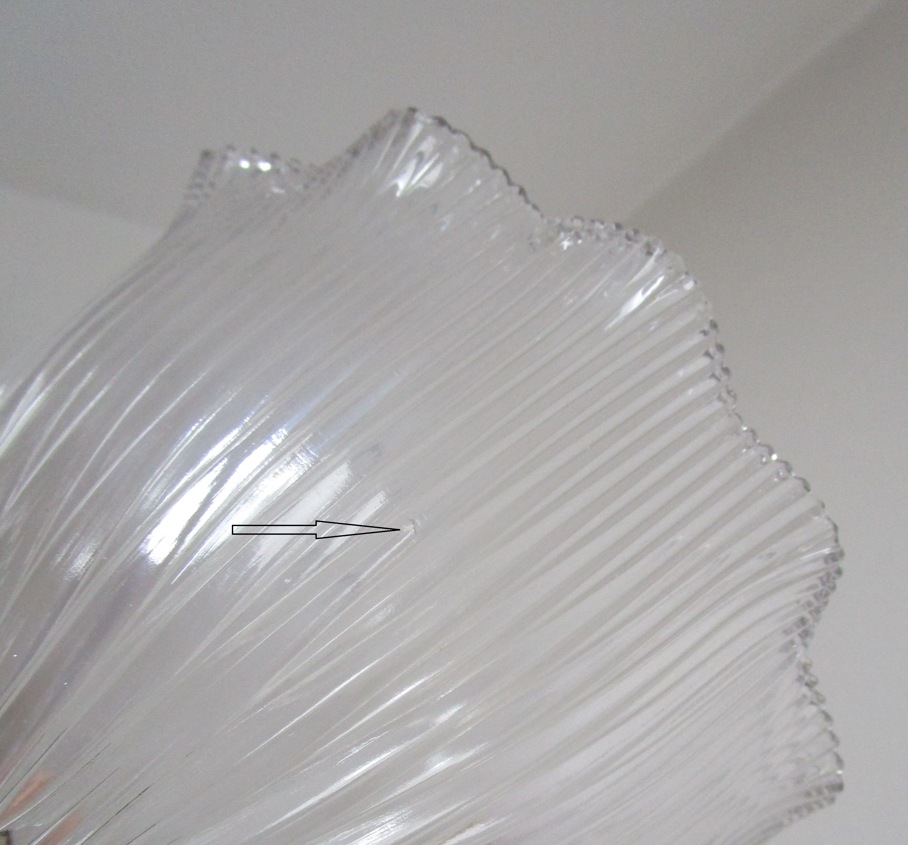 Holophane brass and porcelain glass