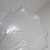 Holophane brass and porcelain glass