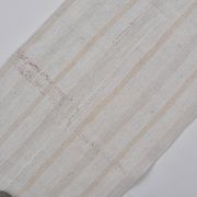 Tapis Kilim en chanvre vintage neutre blanc sku3799