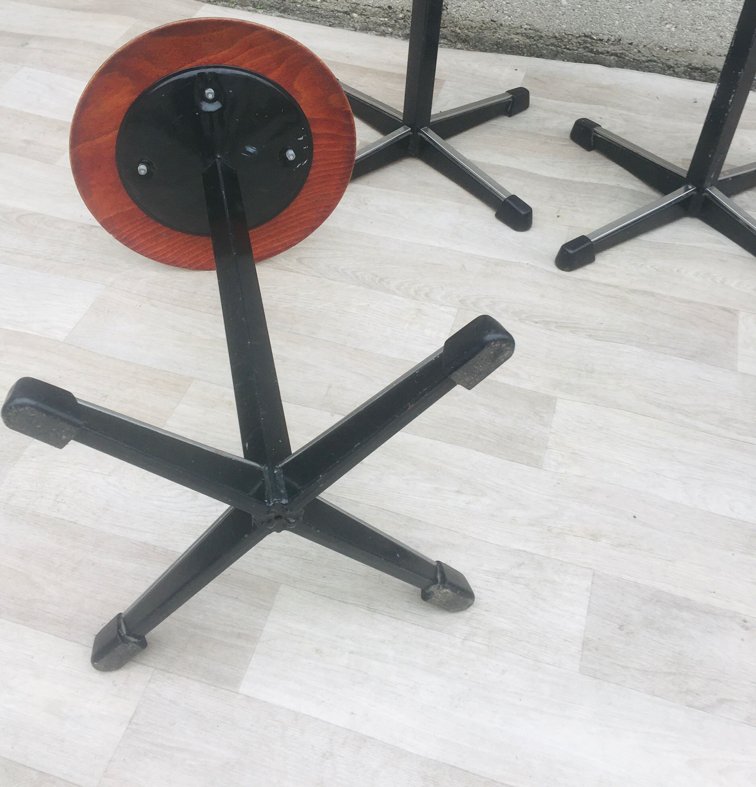 Set of 4 vintage Eromes stools