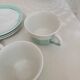Set of 3 coffee cups M L Porcelain