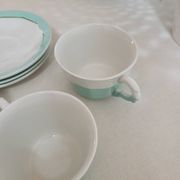 Set of 3 coffee cups M L Porcelain