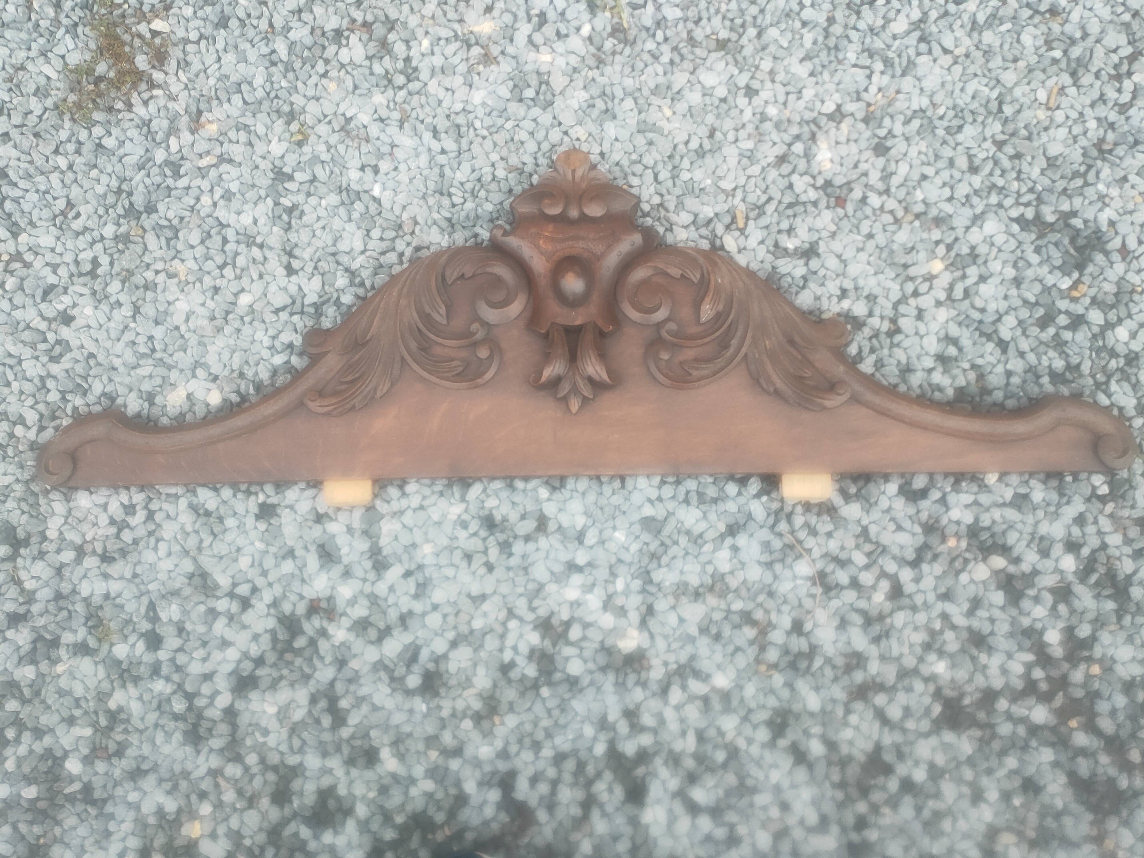 ancient oak pediment