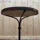 Table - Bistro side table with cast iron base and mosaic