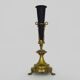 Cornet vase bronze and metal. Napoleon III 19th century.