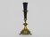 Cornet vase bronze and metal. Napoleon III 19th century.