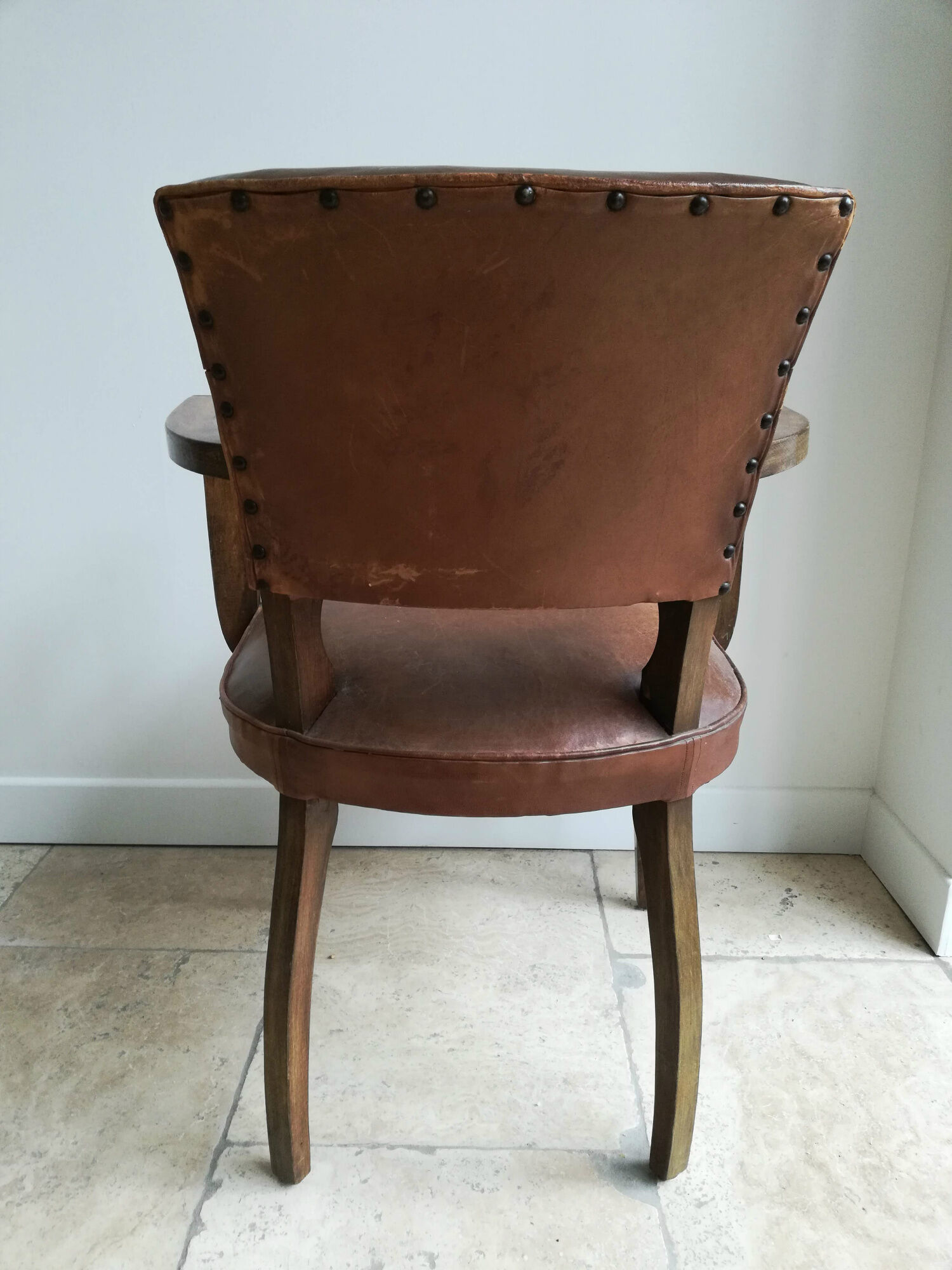Bridge vintage leather chair