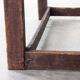 Vintage wooden table factory desk
