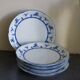 5 Asian porcelain plates