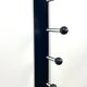 Postmodern wall-mounted coat rack, Memphis, circa 1980