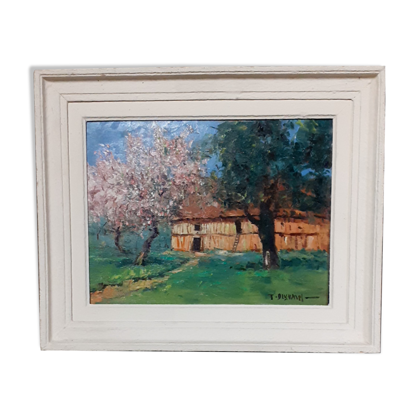 Painting norman campaign in spring