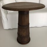 Old oak side table