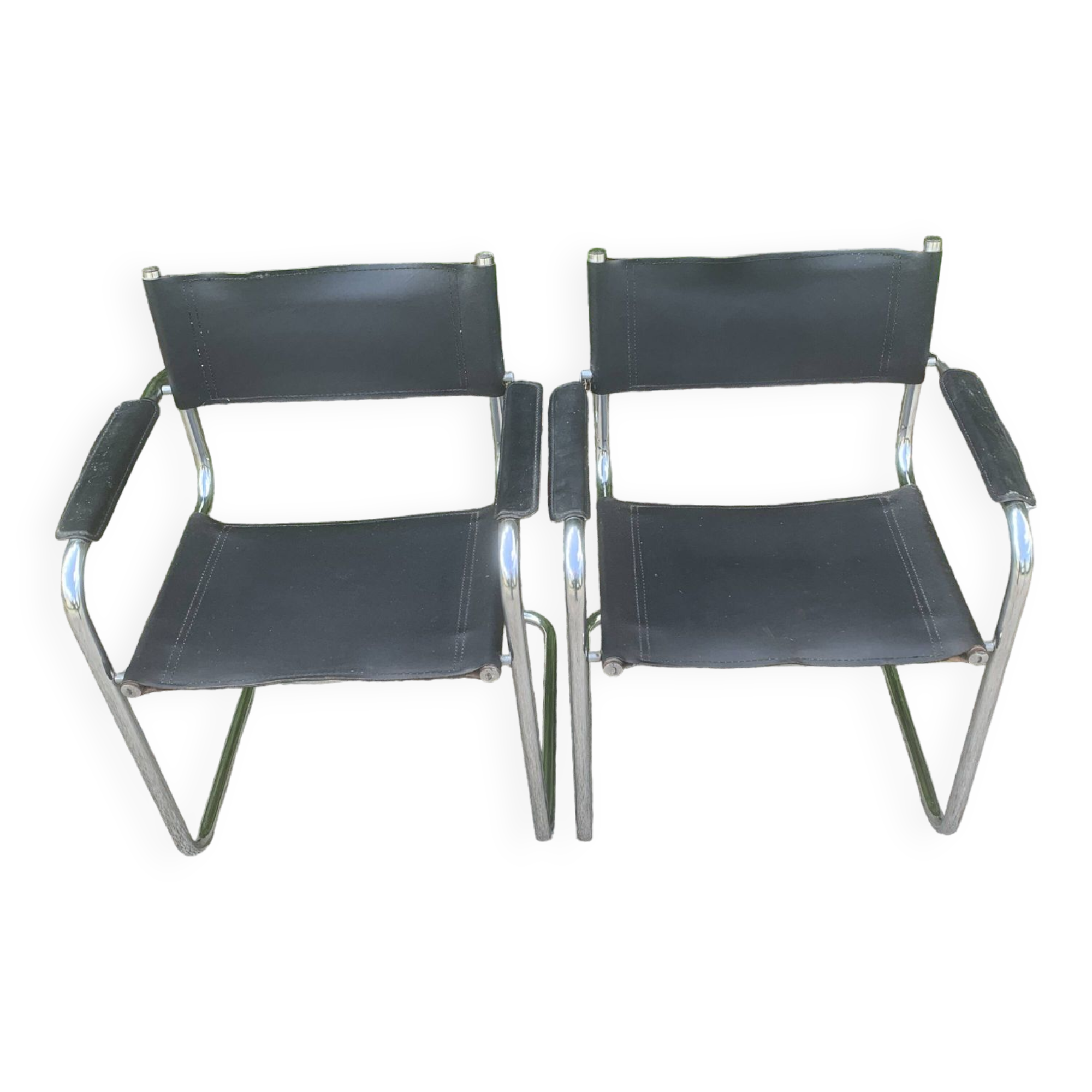 Paire de fauteuils style matteo Grassi MG5