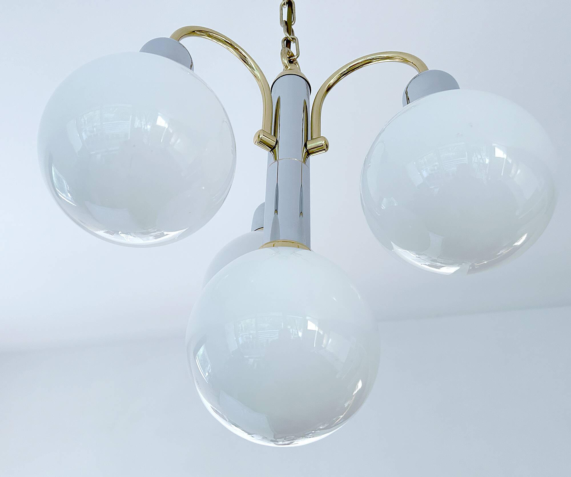 Vintage Cascade Glass Pendant Light