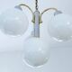 Suspension vintage en verre cascade
