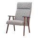 Fauteuil en acajou, design danois, années 1960, production : Danemark