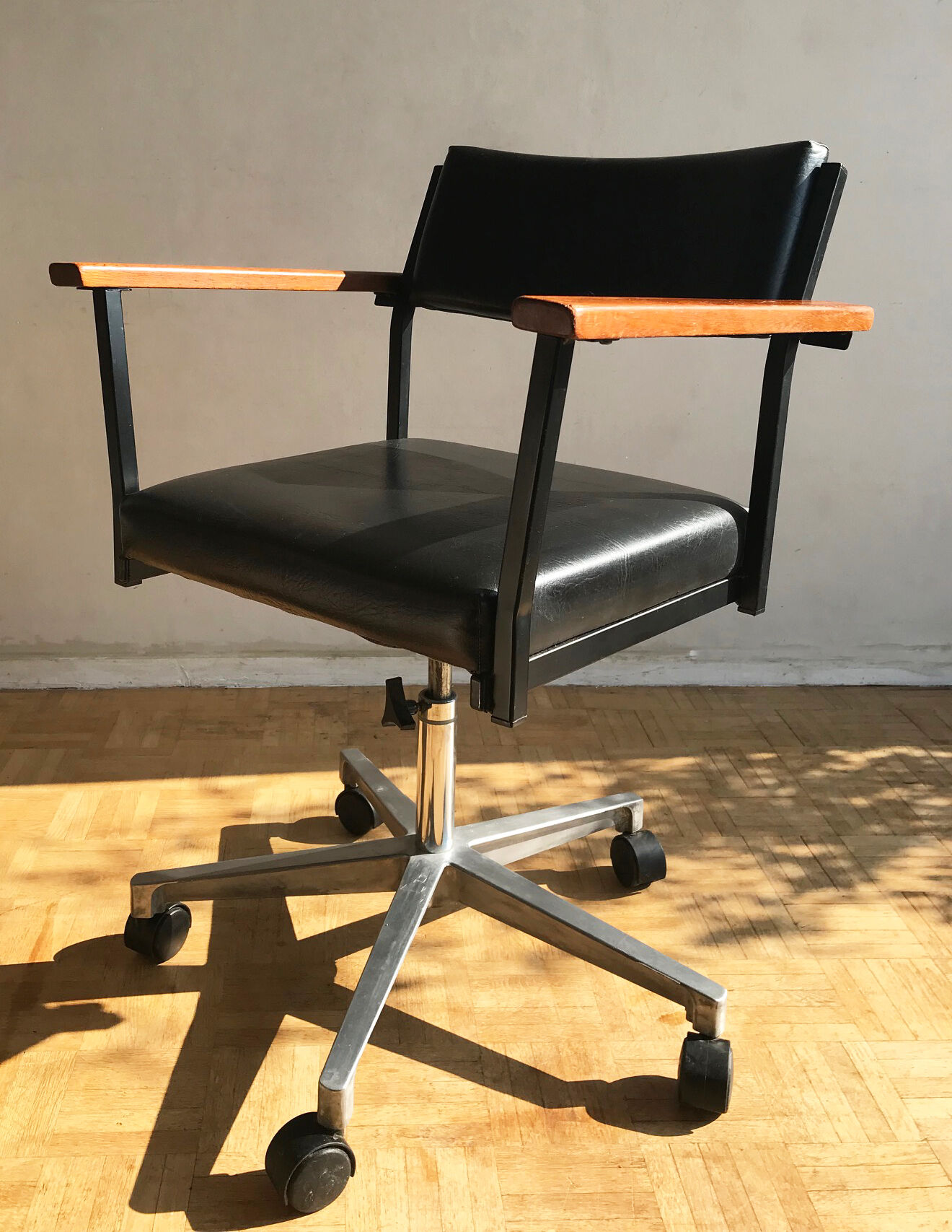 Office chair on wheels