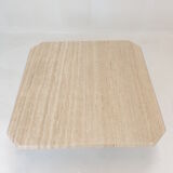 Italian Travertine Bar table or Coffee Table, 1980s